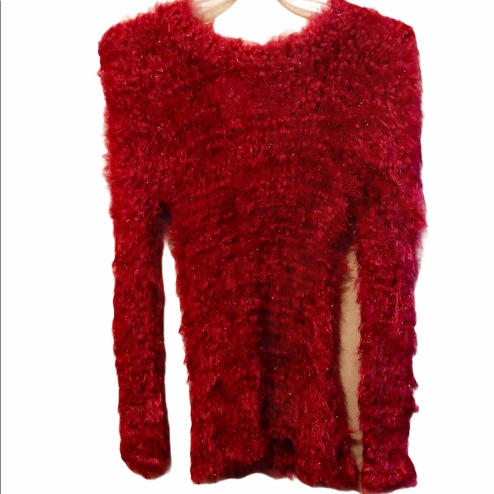 VIP fur pulloverNWT - Picture 3 of 7